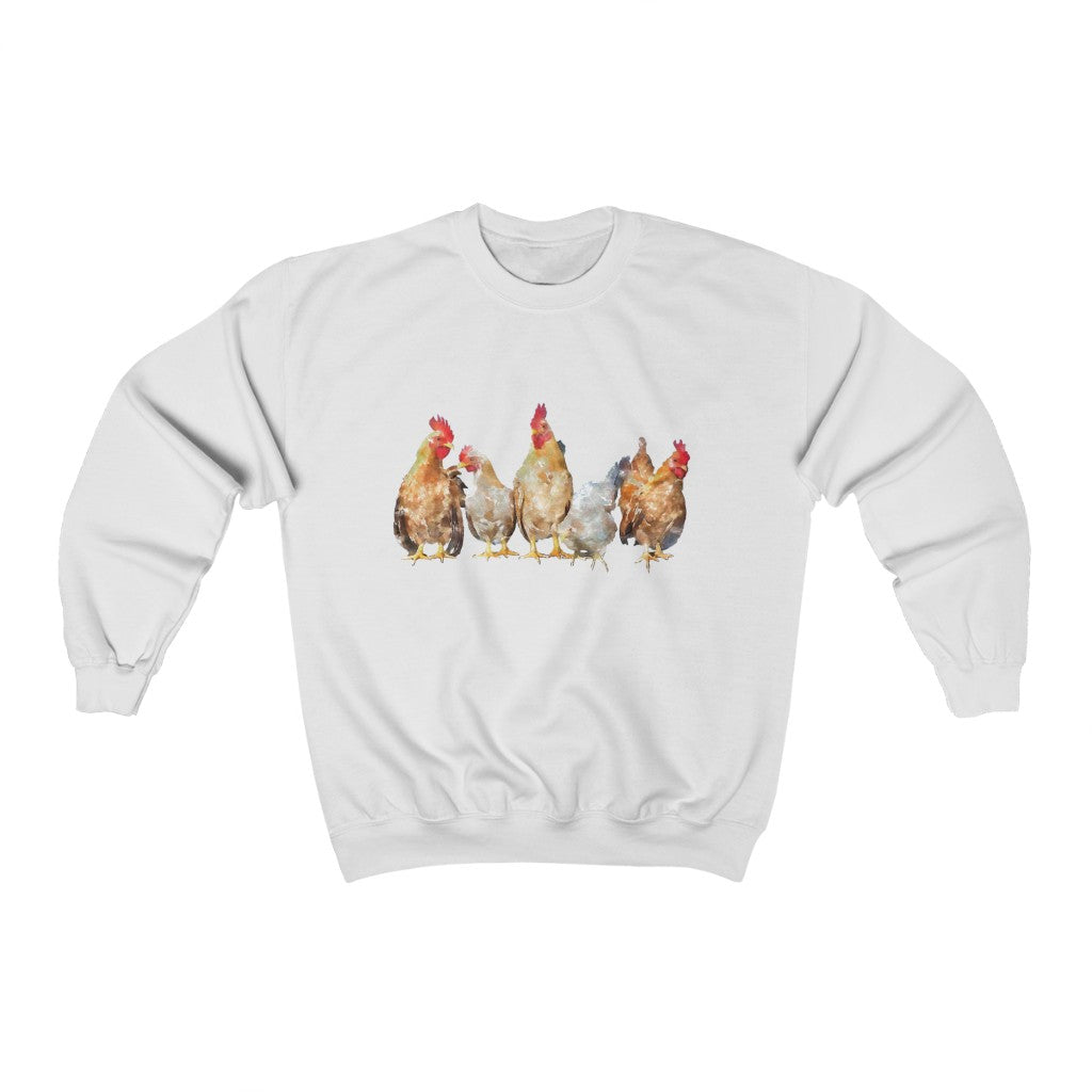 Pack of Chickens Crewneck Sweatshirt