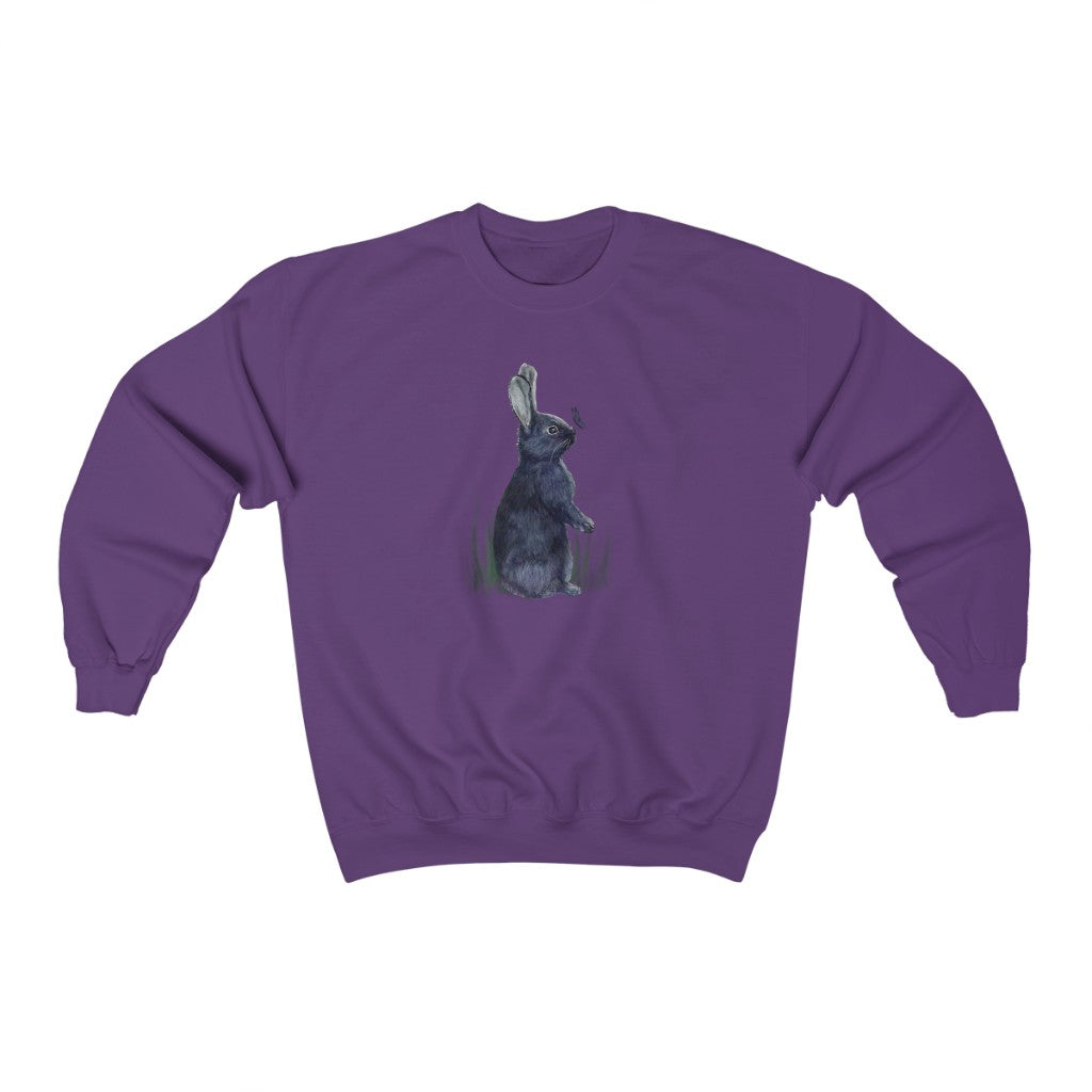 Black Rabbit Crewneck Sweatshirt