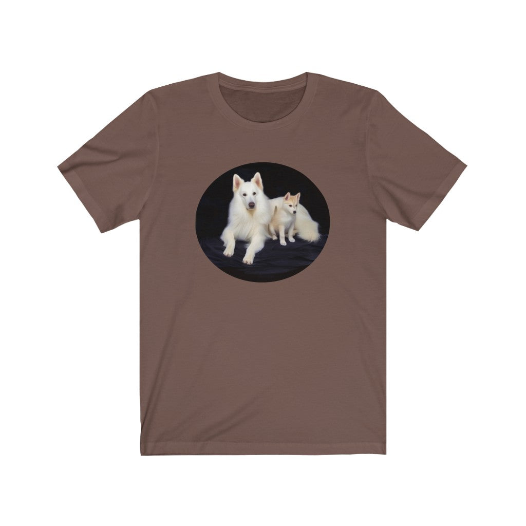 White Dane Short Sleeve Tee