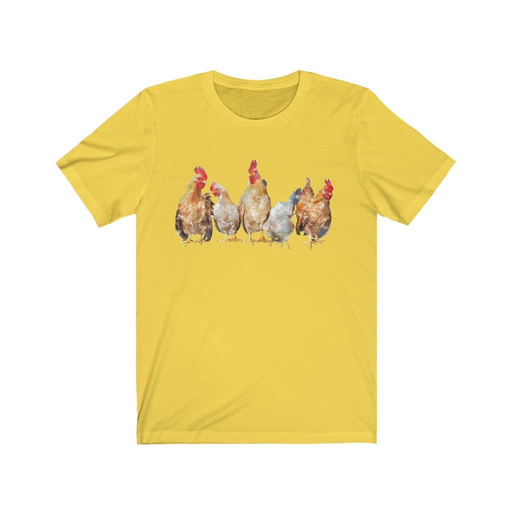 Pack of Chickens Short Sleeve Tee