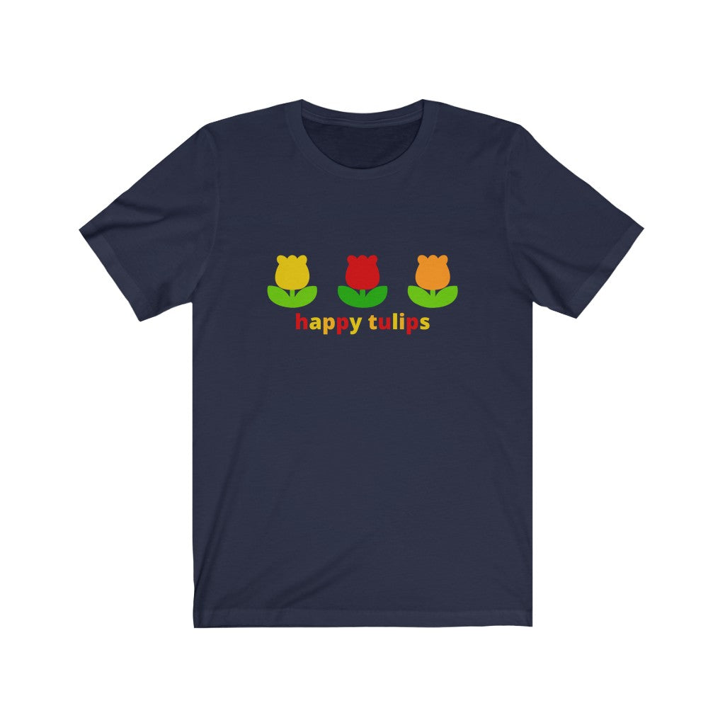 Happy Tulips Short Sleeve Tee