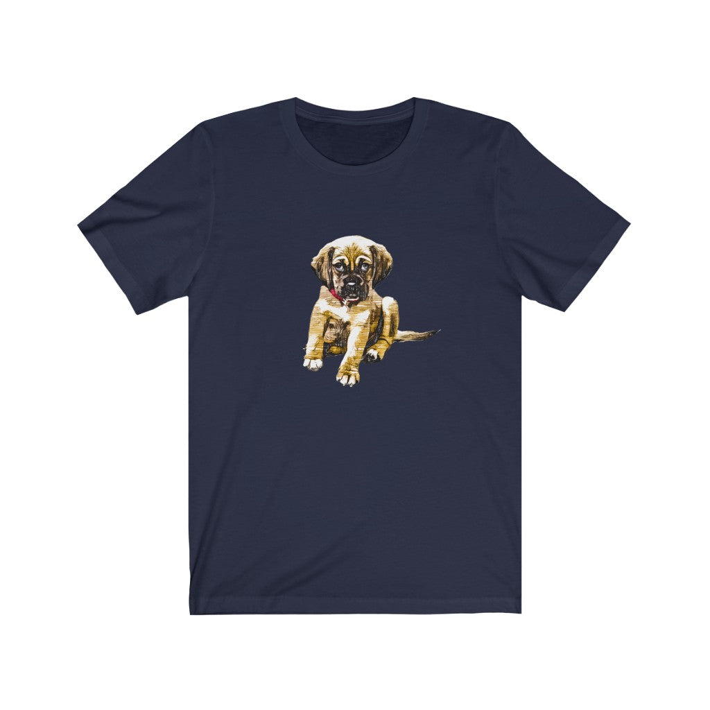 Glaring Pup Short Sleeve Tee