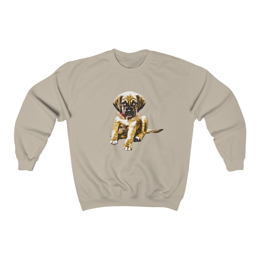 Glaring Pup Crewneck Sweatshirt