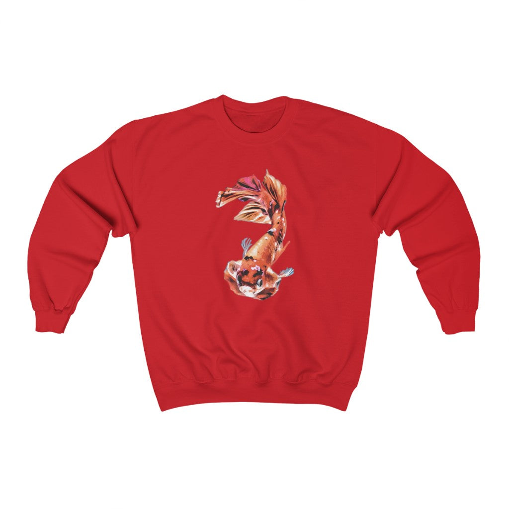 Red Fish Crewneck Sweatshirt