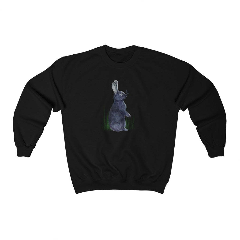 Black Rabbit Crewneck Sweatshirt