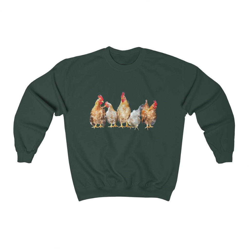 Pack of Chickens Crewneck Sweatshirt