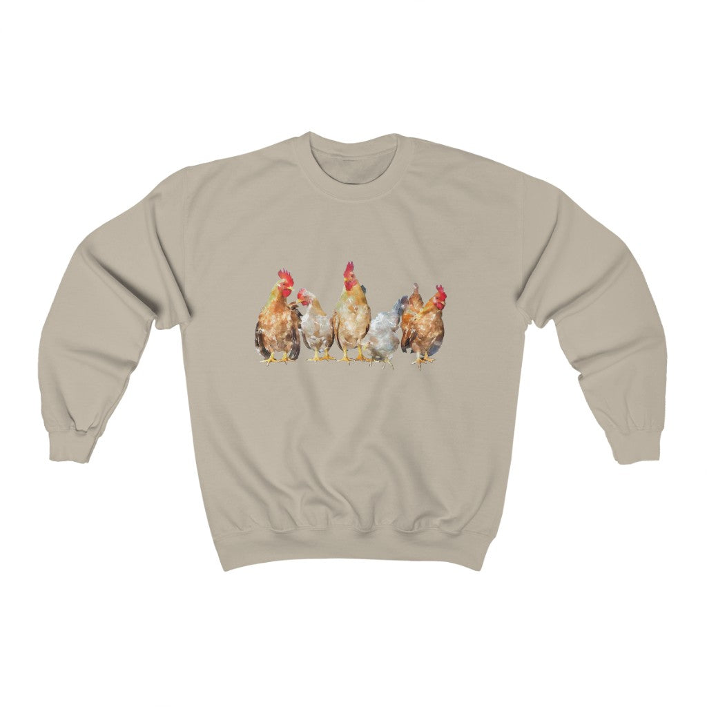 Pack of Chickens Crewneck Sweatshirt