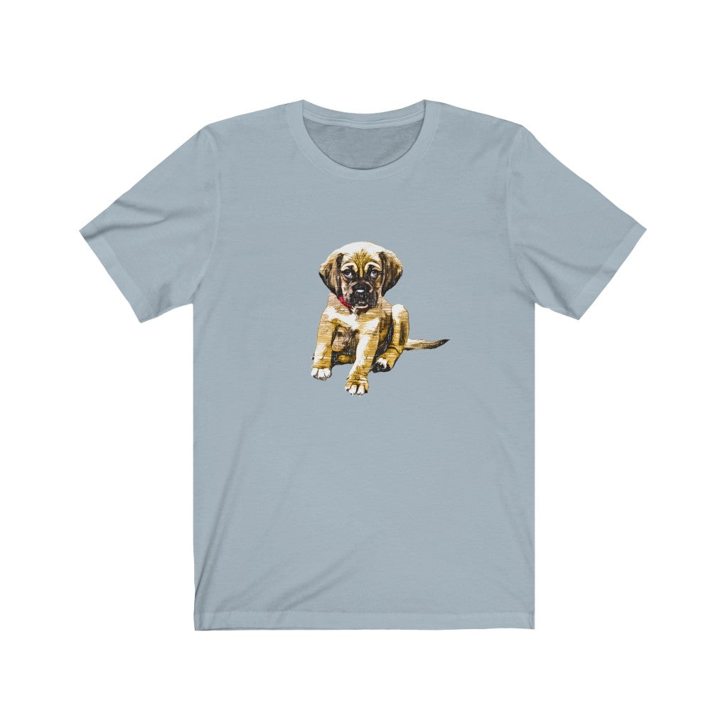 Glaring Pup Short Sleeve Tee