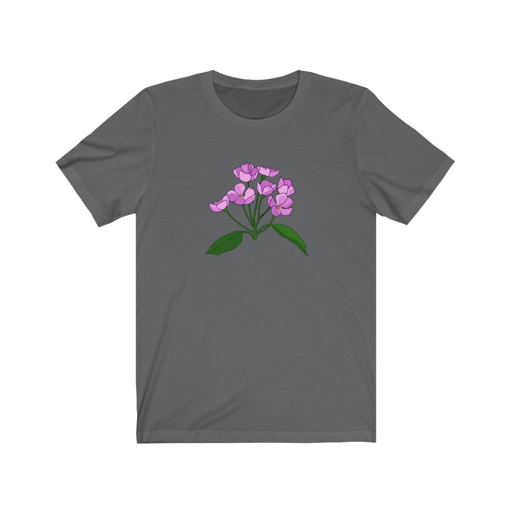 Pink Flower Patch Short Sleeve Tee