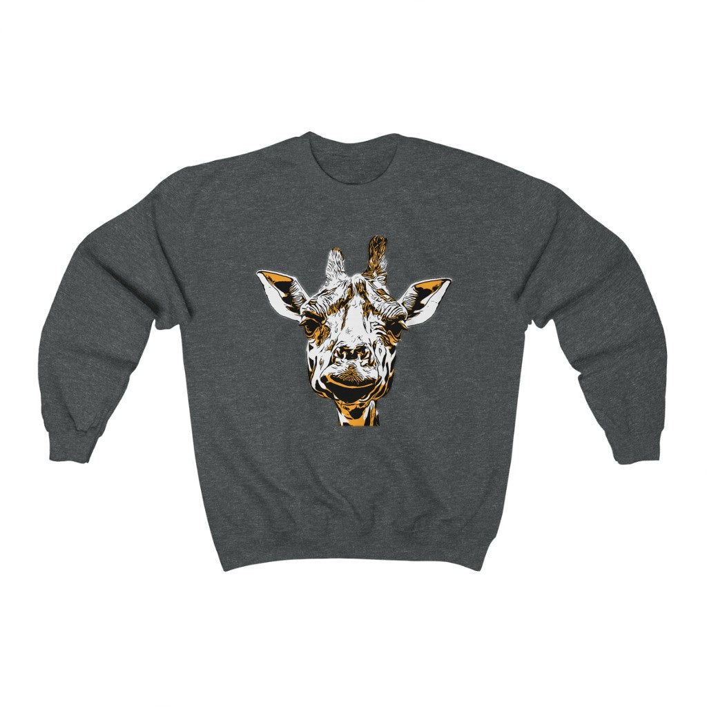 Not Pleased Giraffe Crewneck Sweatshirt