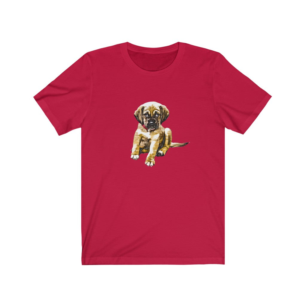 Glaring Pup Short Sleeve Tee