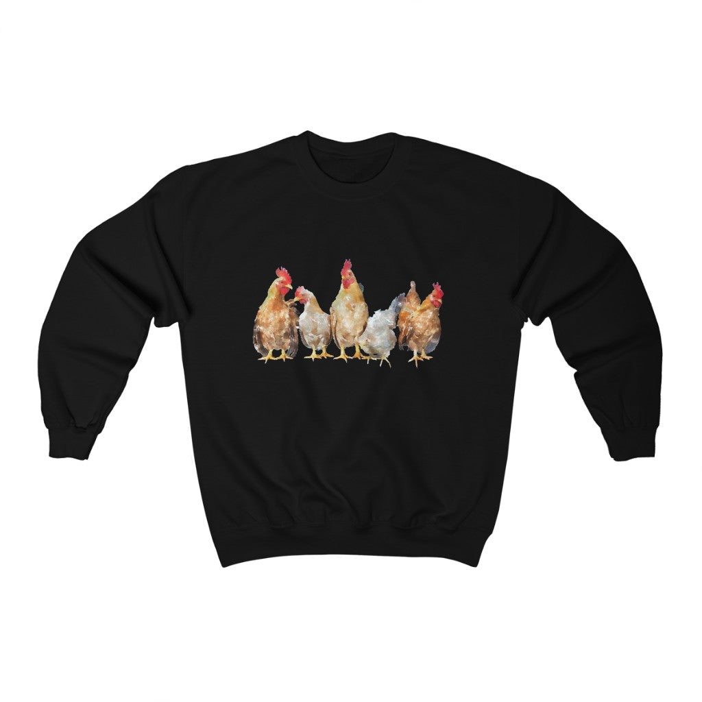 Pack of Chickens Crewneck Sweatshirt