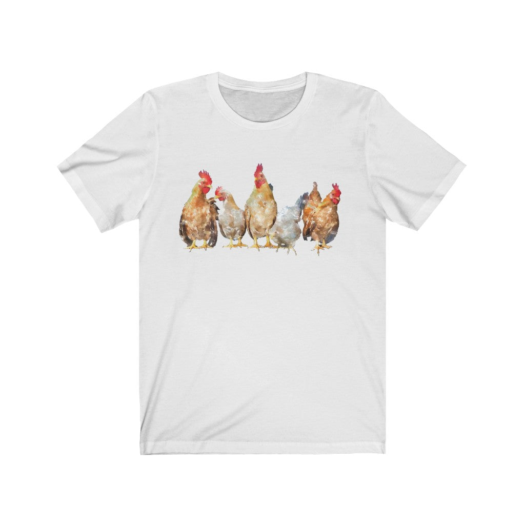 Pack of Chickens Short Sleeve Tee