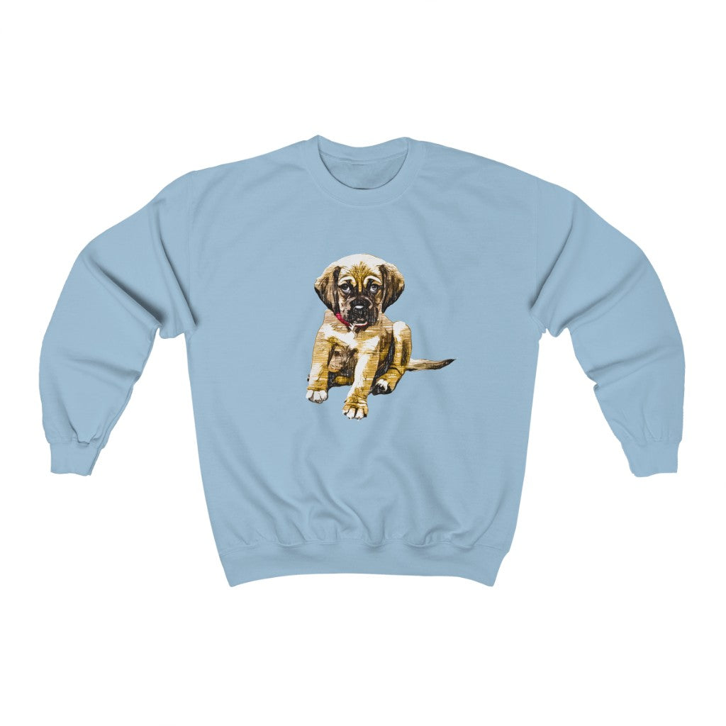 Glaring Pup Crewneck Sweatshirt