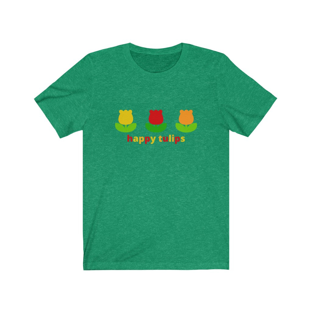 Happy Tulips Short Sleeve Tee