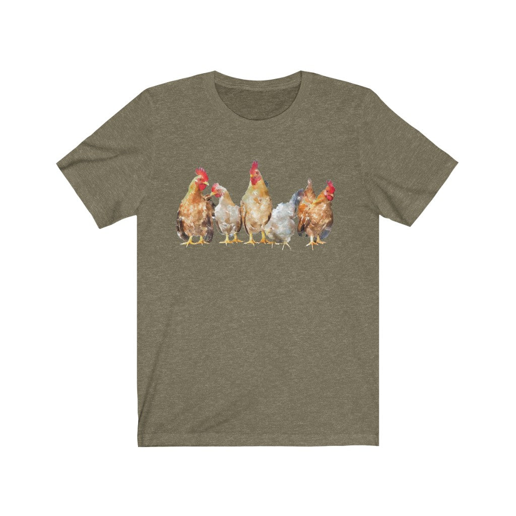 Pack of Chickens Short Sleeve Tee