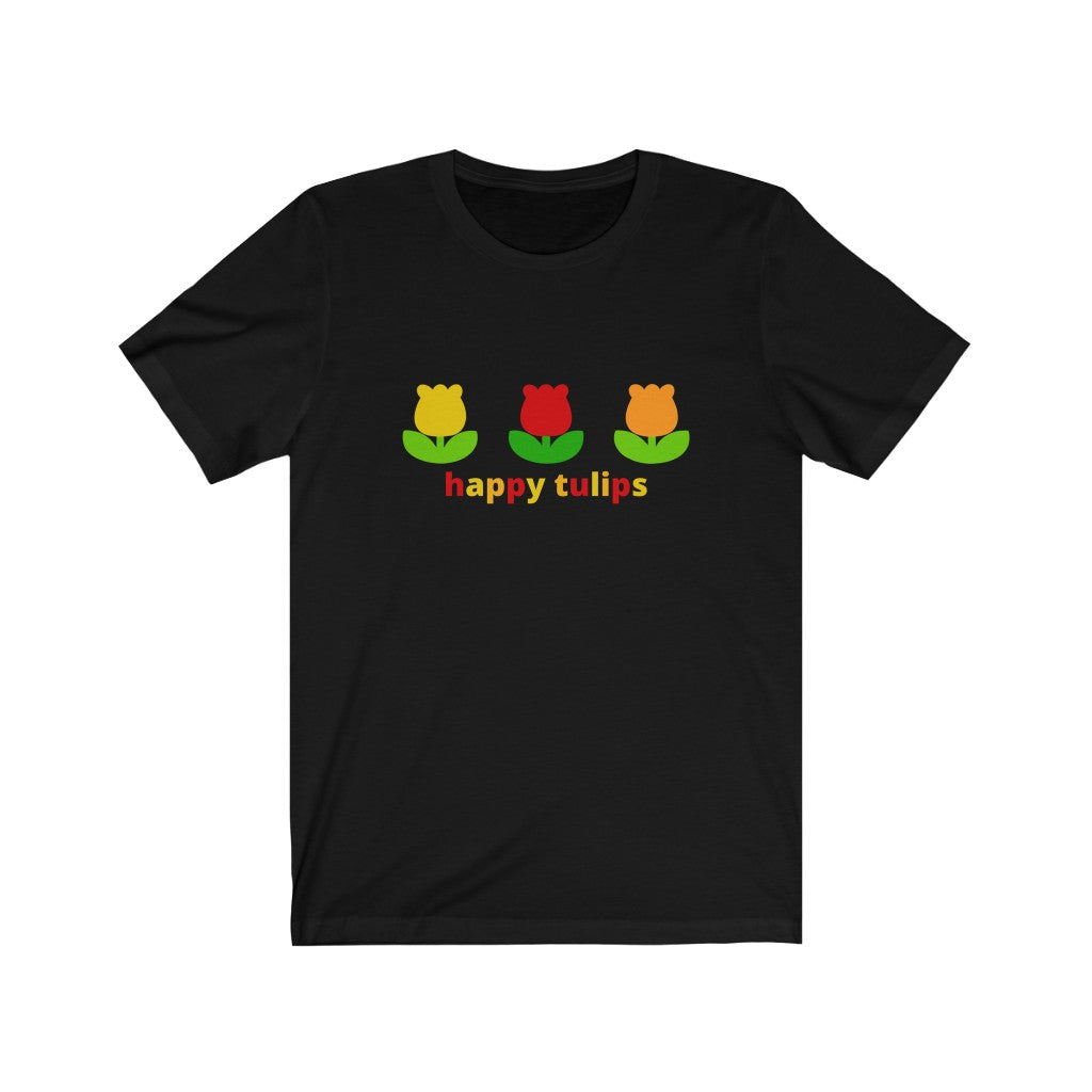 Happy Tulips Short Sleeve Tee