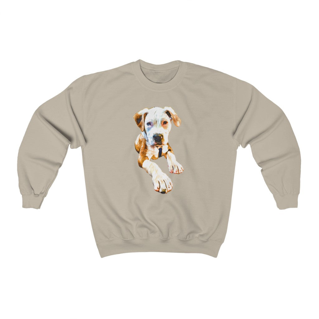 Dual Eyed Dog Crewneck Sweatshirt