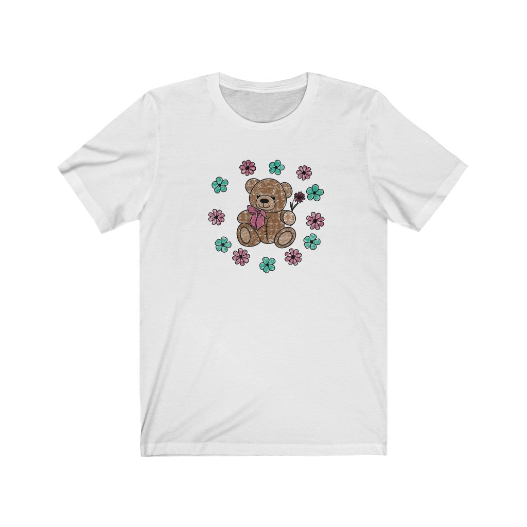 Seaflower Friendly Bear Short Sleeve Tee