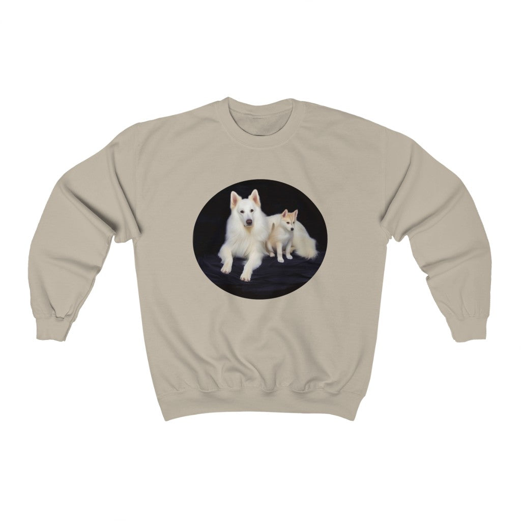 White Dane Crewneck Sweatshirt