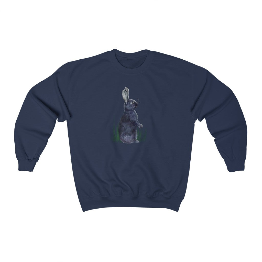 Black Rabbit Crewneck Sweatshirt