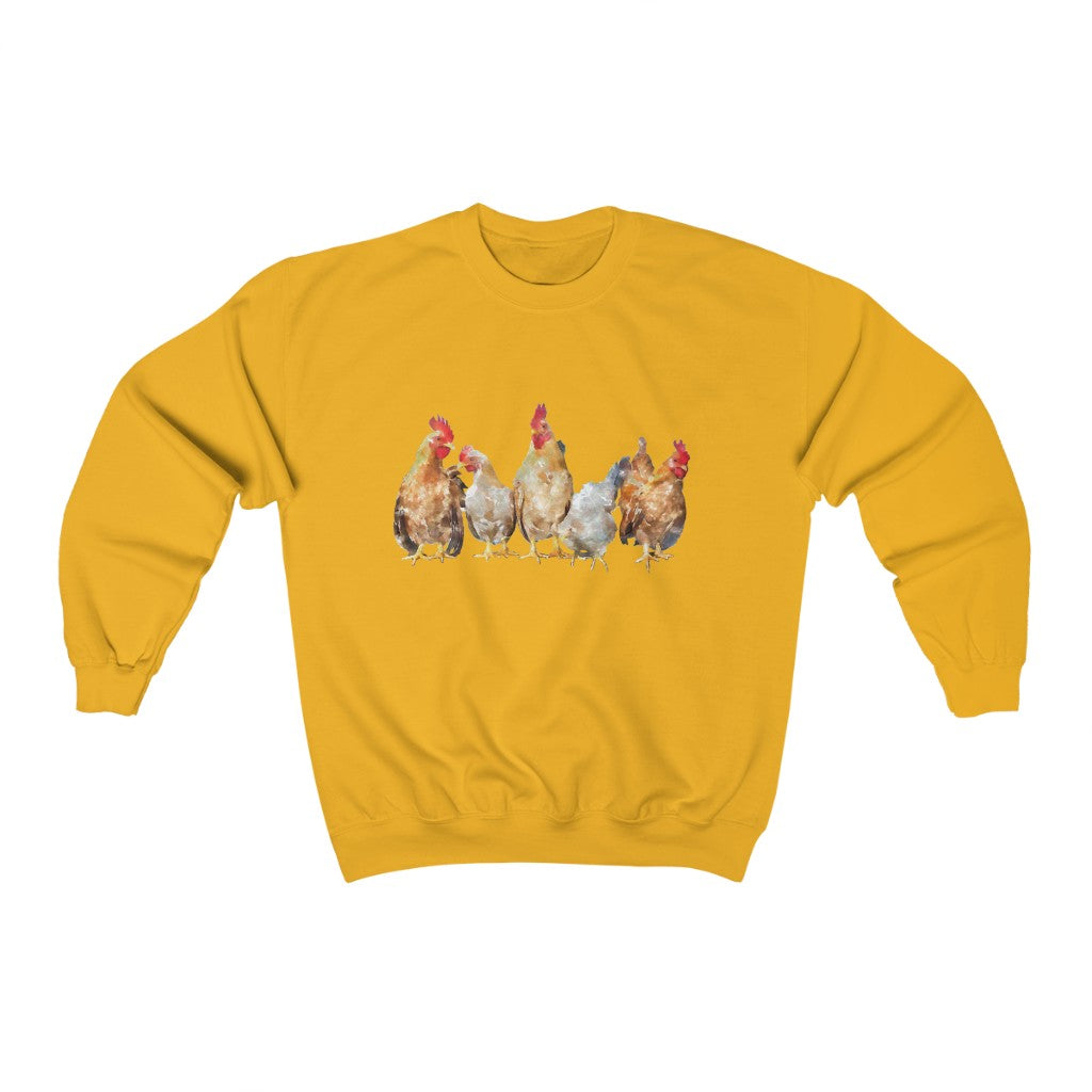 Pack of Chickens Crewneck Sweatshirt