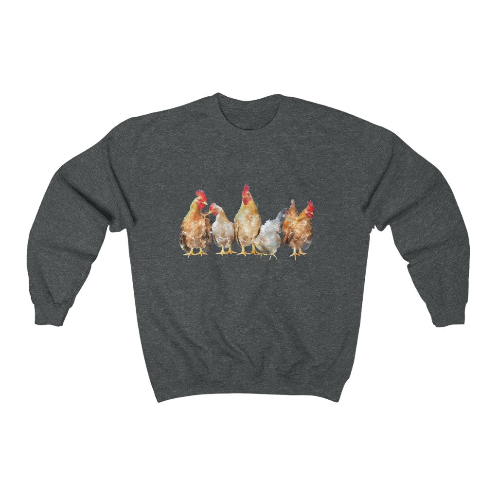 Pack of Chickens Crewneck Sweatshirt