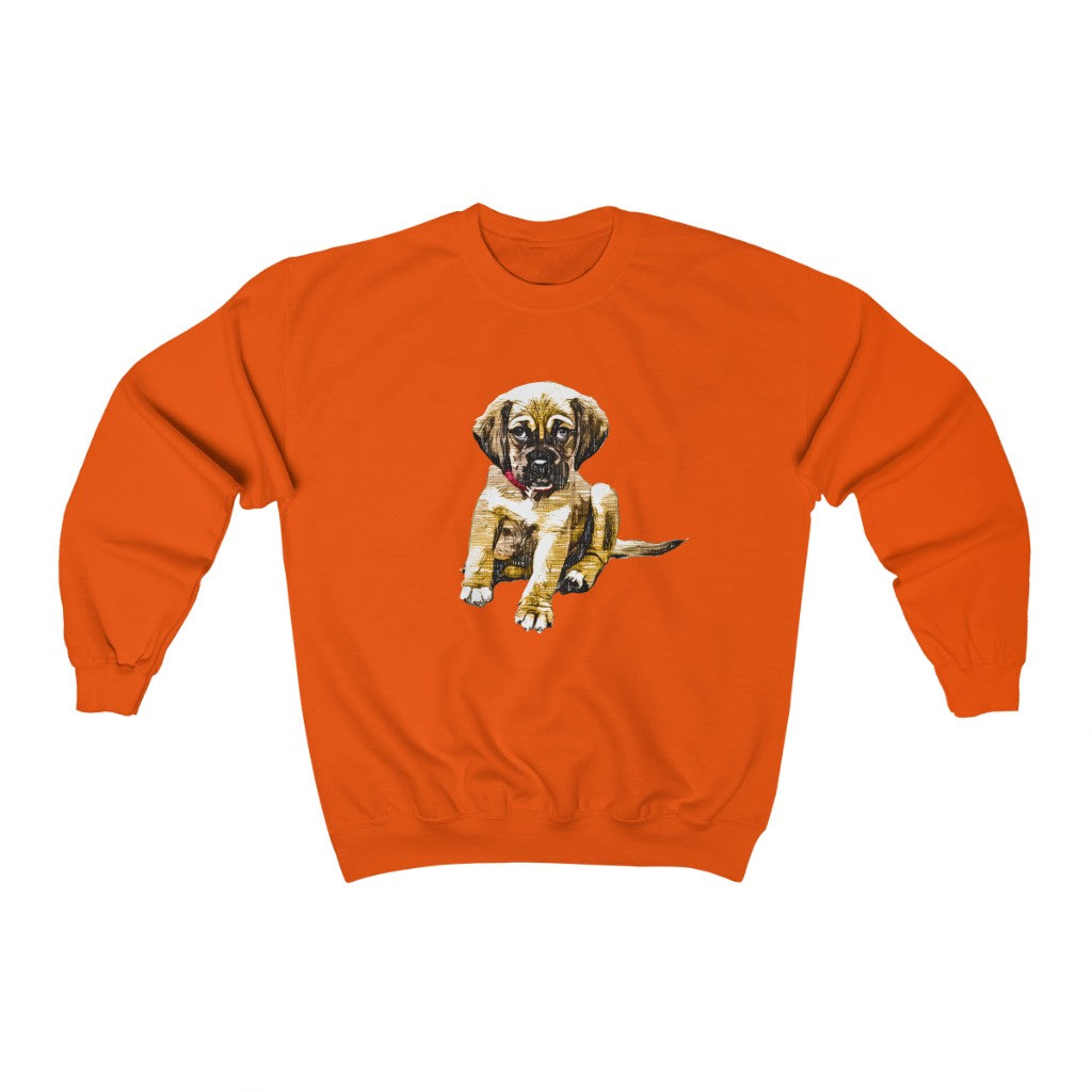 Glaring Pup Crewneck Sweatshirt