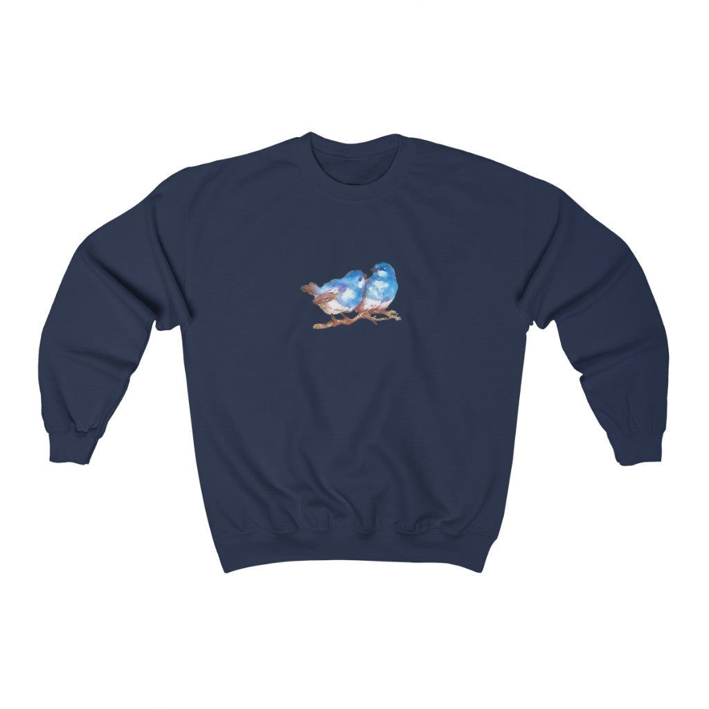 Blue Birds Crewneck Sweatshirt