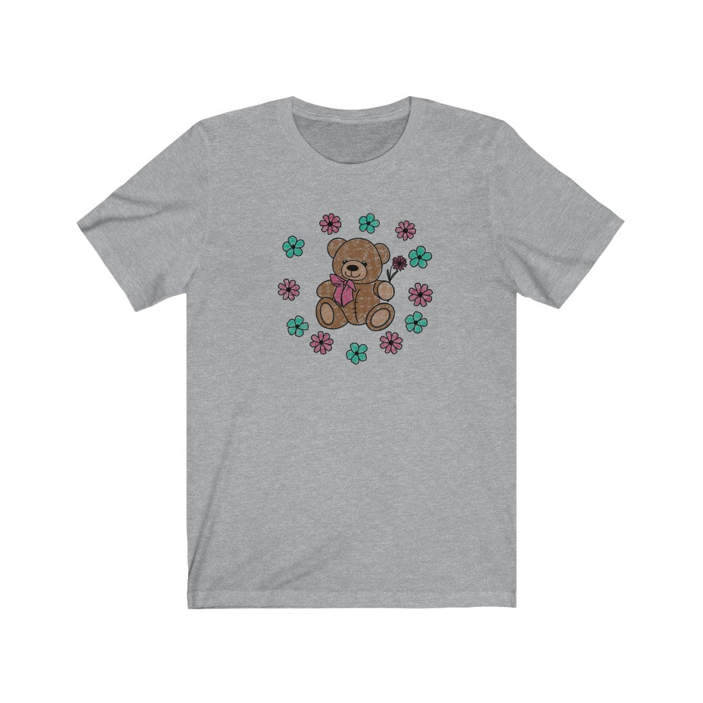 Seaflower Friendly Bear Short Sleeve Tee