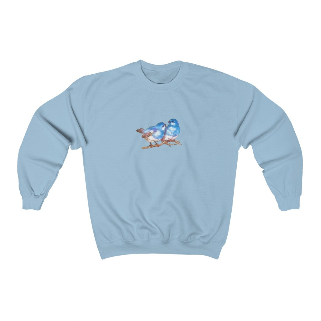 Blue Birds Crewneck Sweatshirt