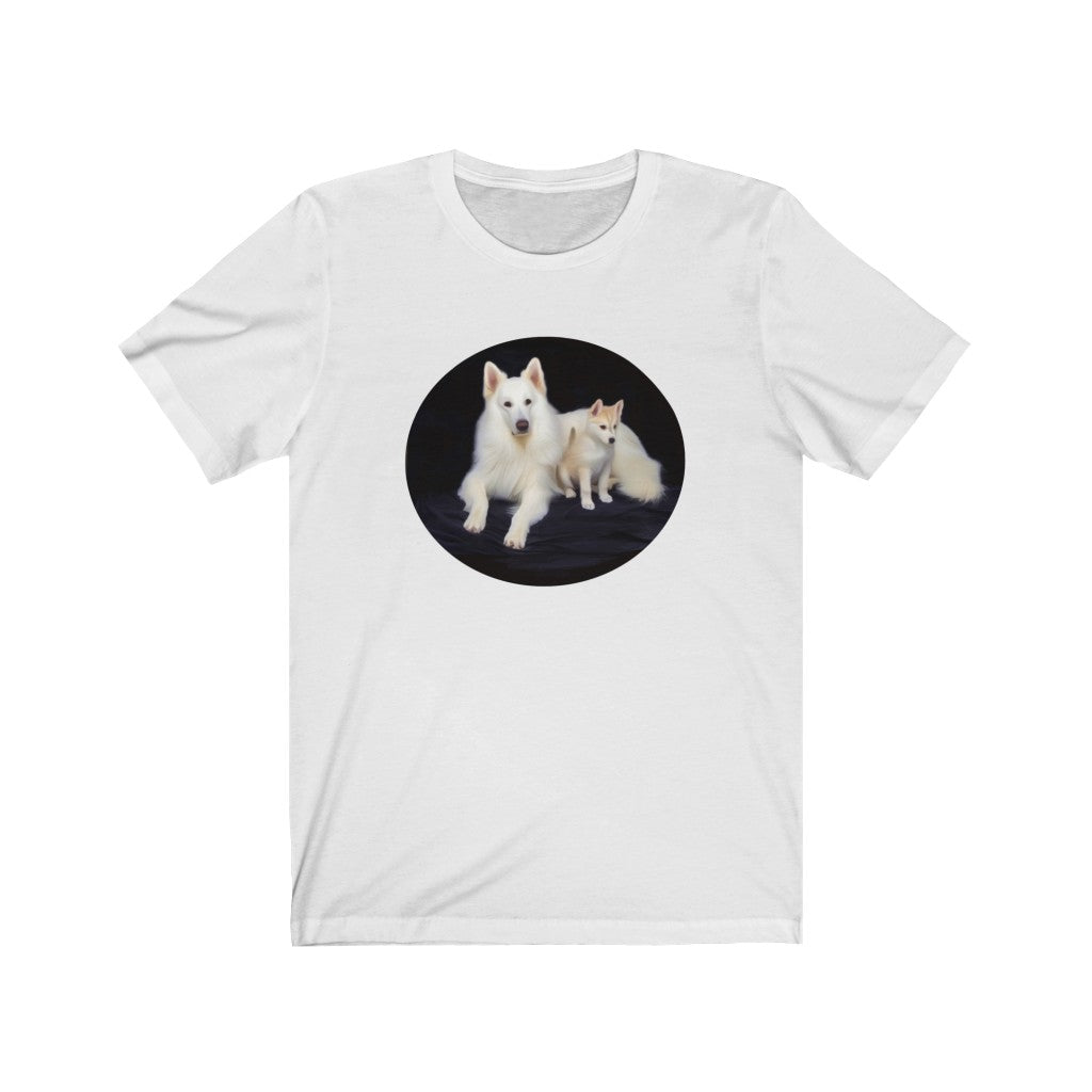 White Dane Short Sleeve Tee