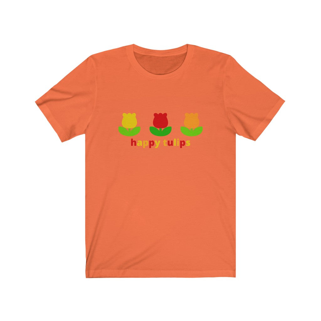 Happy Tulips Short Sleeve Tee