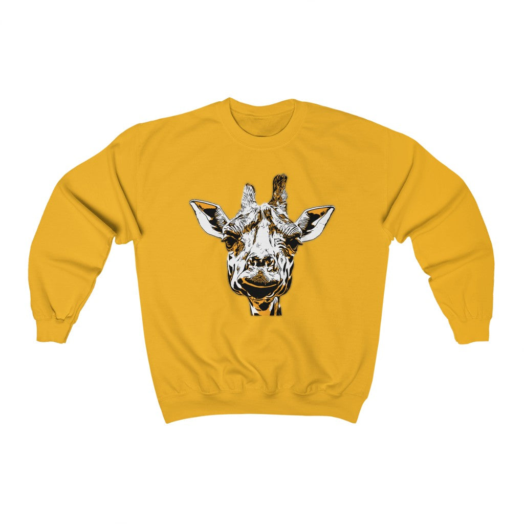 Not Pleased Giraffe Crewneck Sweatshirt