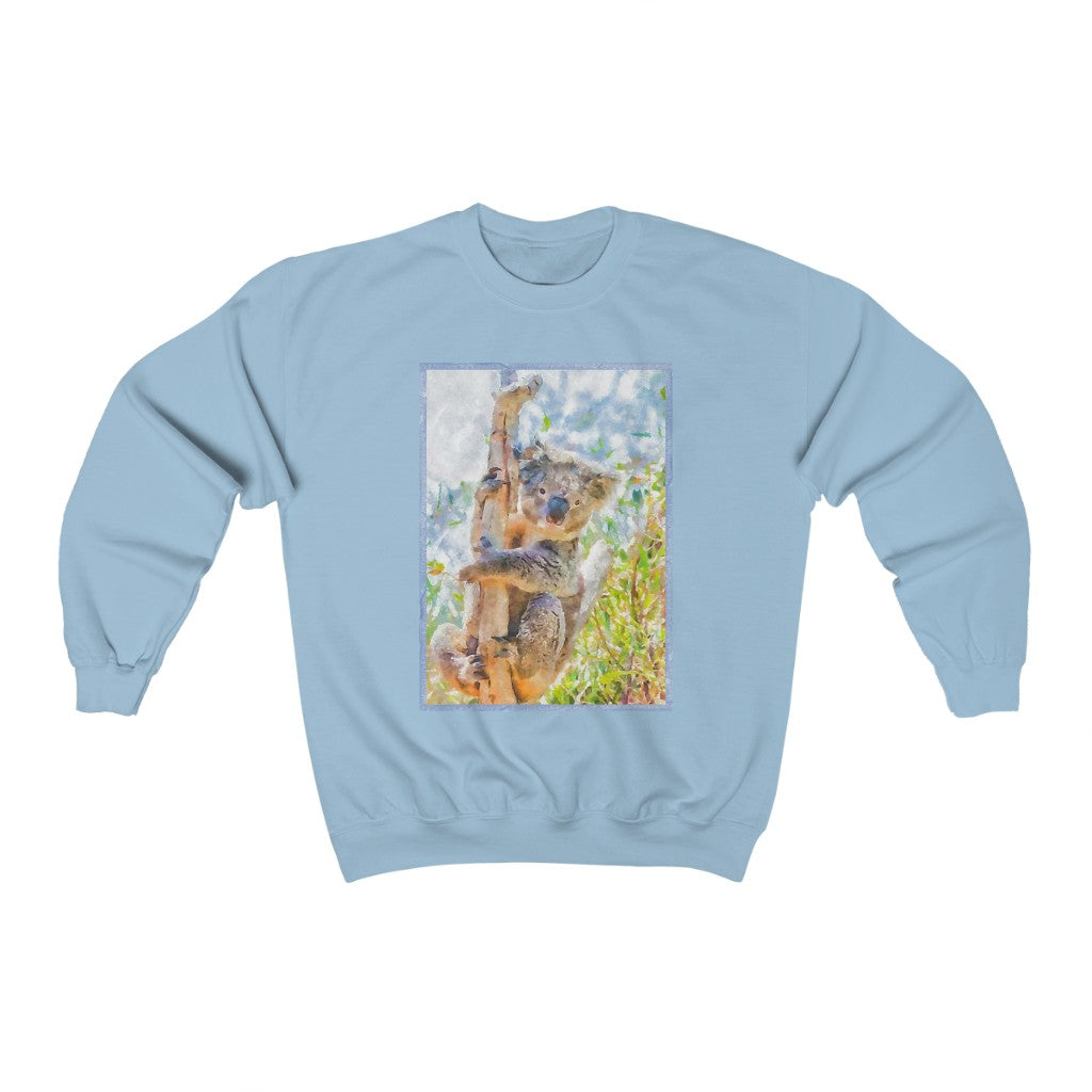 Grinning Koala Crewneck Sweatshirt