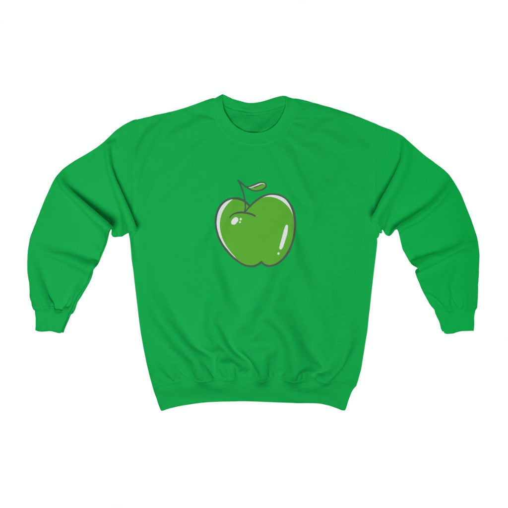 Green Apple Crewneck Sweatshirt