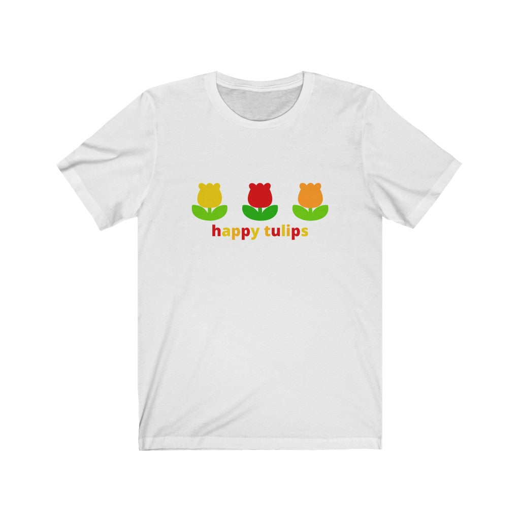 Happy Tulips Short Sleeve Tee