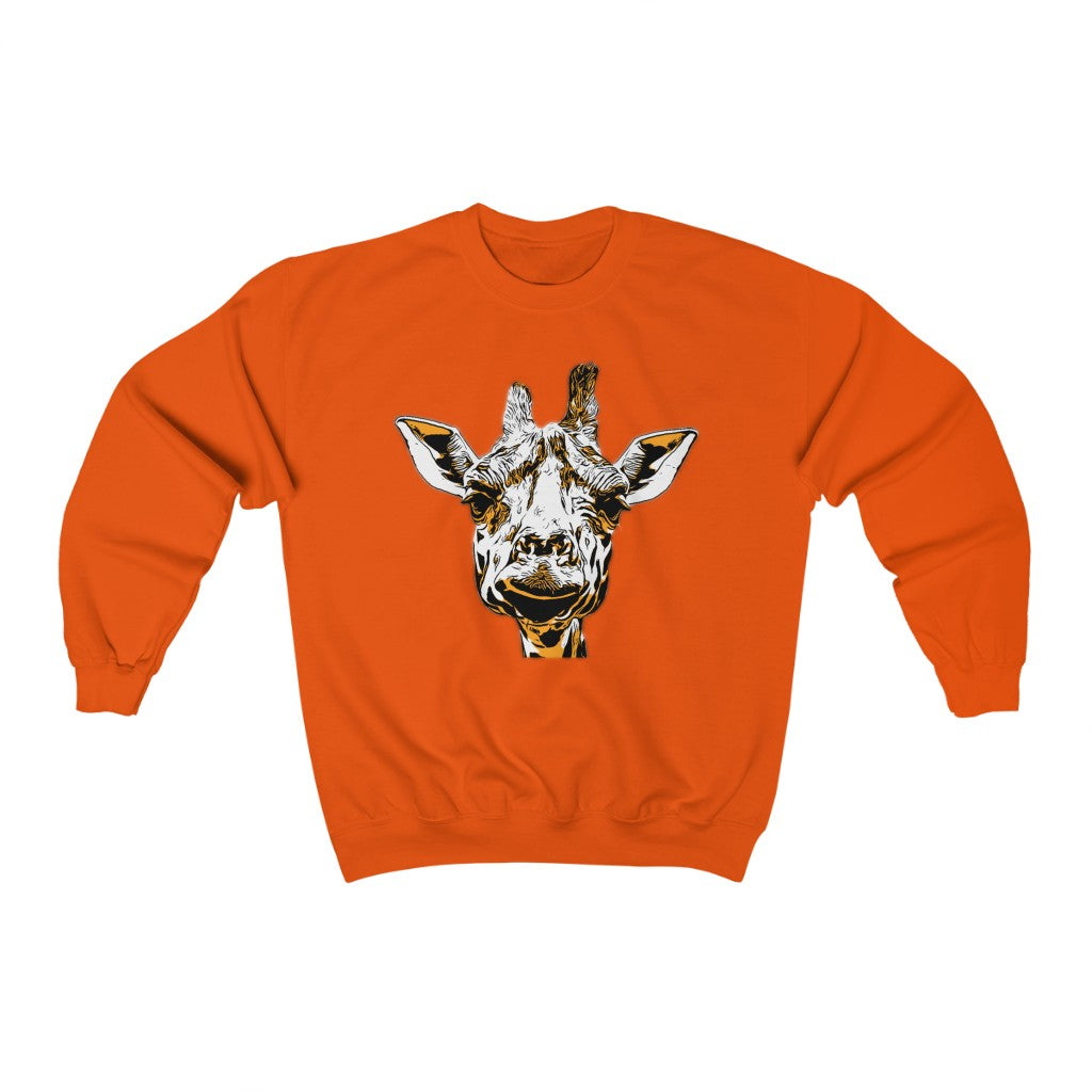 Not Pleased Giraffe Crewneck Sweatshirt