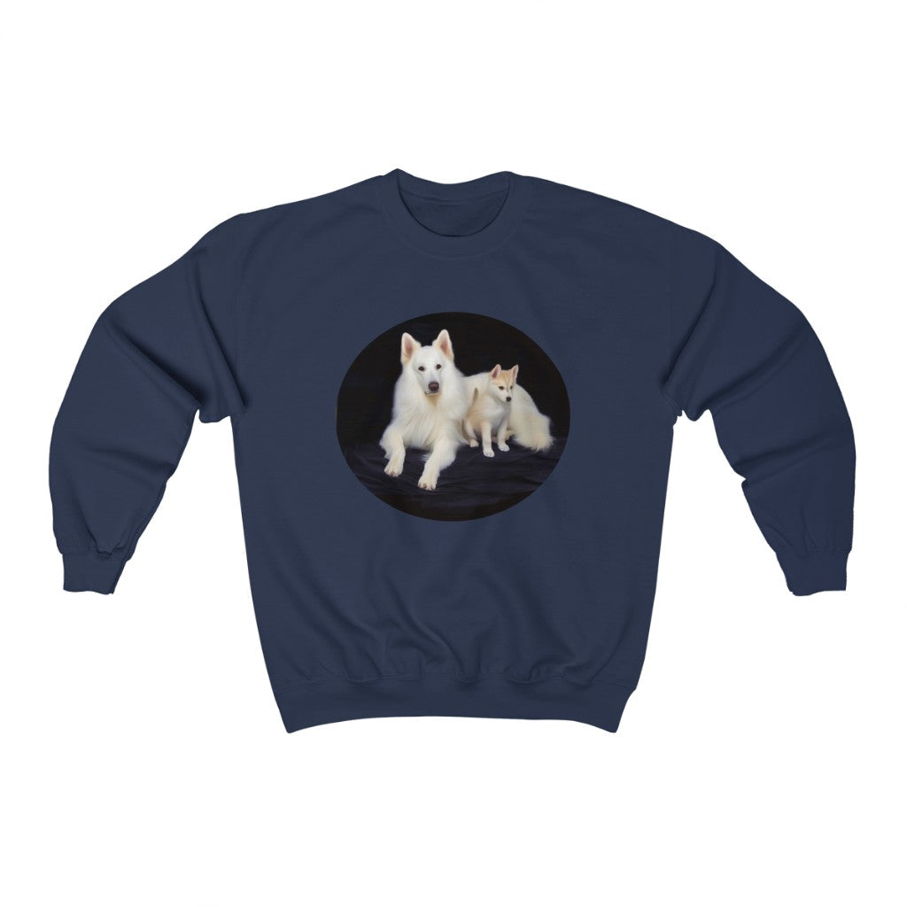 White Dane Crewneck Sweatshirt