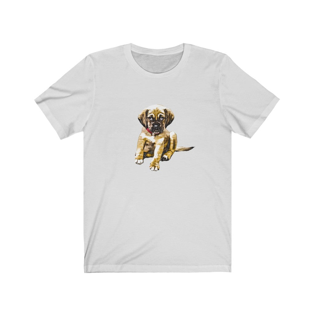 Glaring Pup Short Sleeve Tee