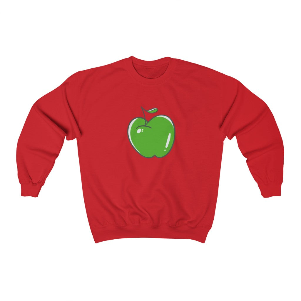 Green Apple Crewneck Sweatshirt