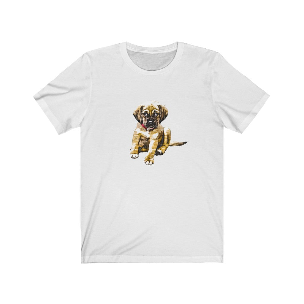 Glaring Pup Short Sleeve Tee