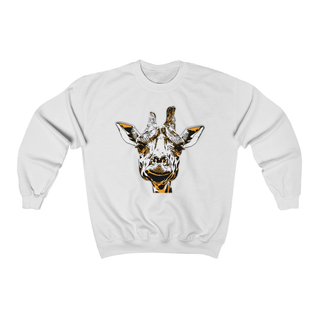 Not Pleased Giraffe Crewneck Sweatshirt