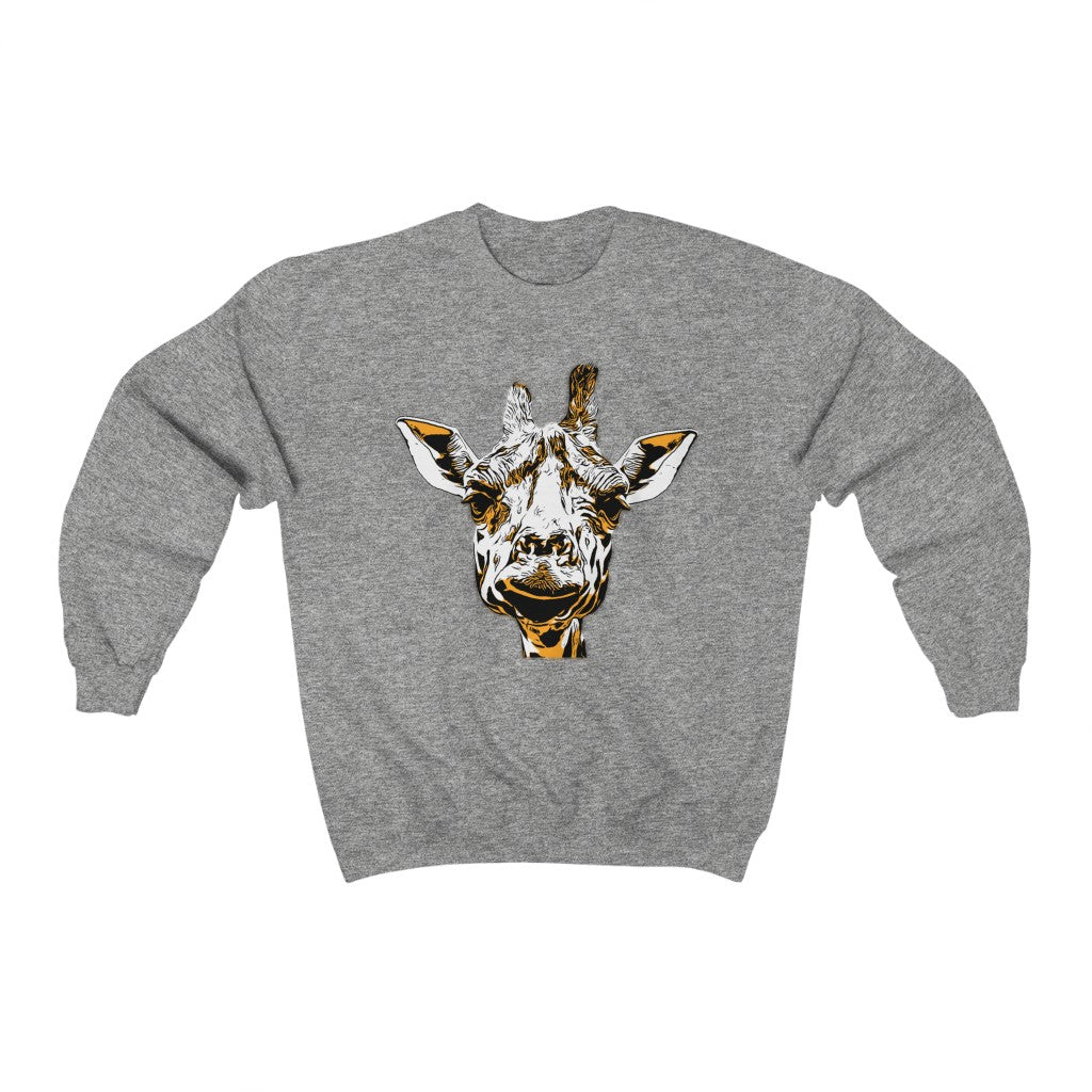 Not Pleased Giraffe Crewneck Sweatshirt