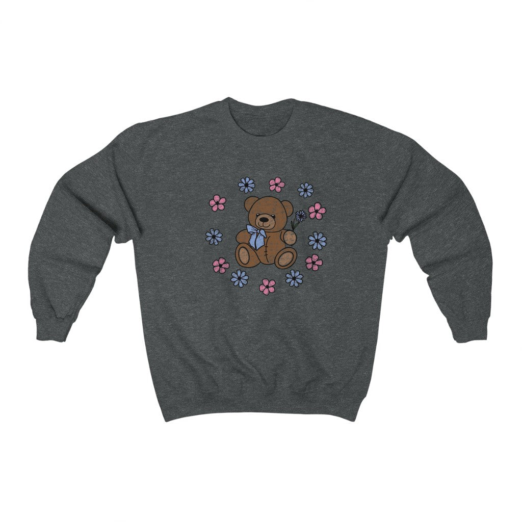 Azalea Friendly Bear Crewneck Sweatshirt