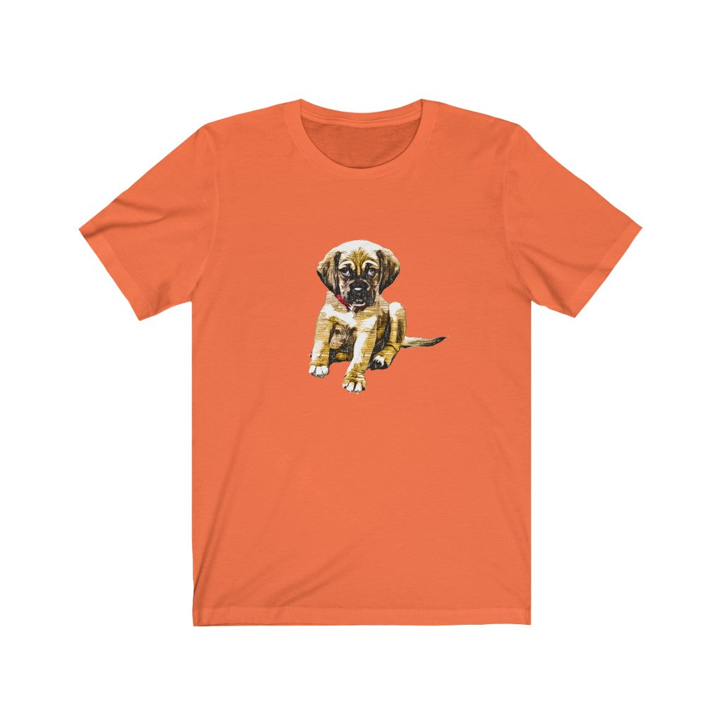 Glaring Pup Short Sleeve Tee