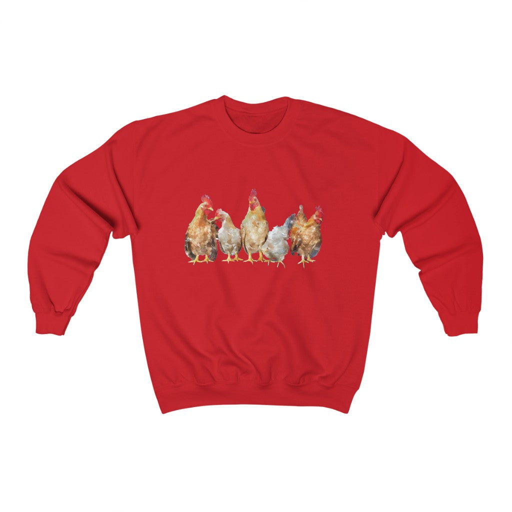 Pack of Chickens Crewneck Sweatshirt