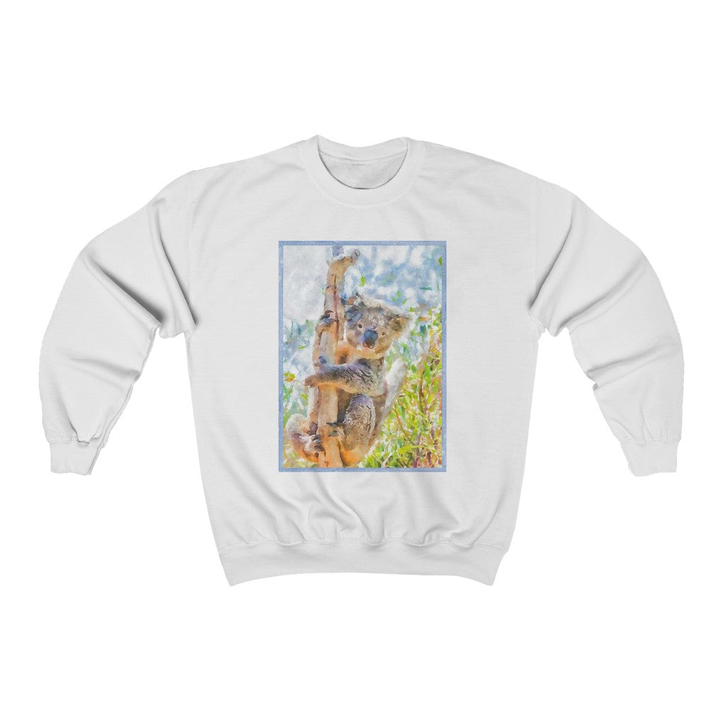 Grinning Koala Crewneck Sweatshirt