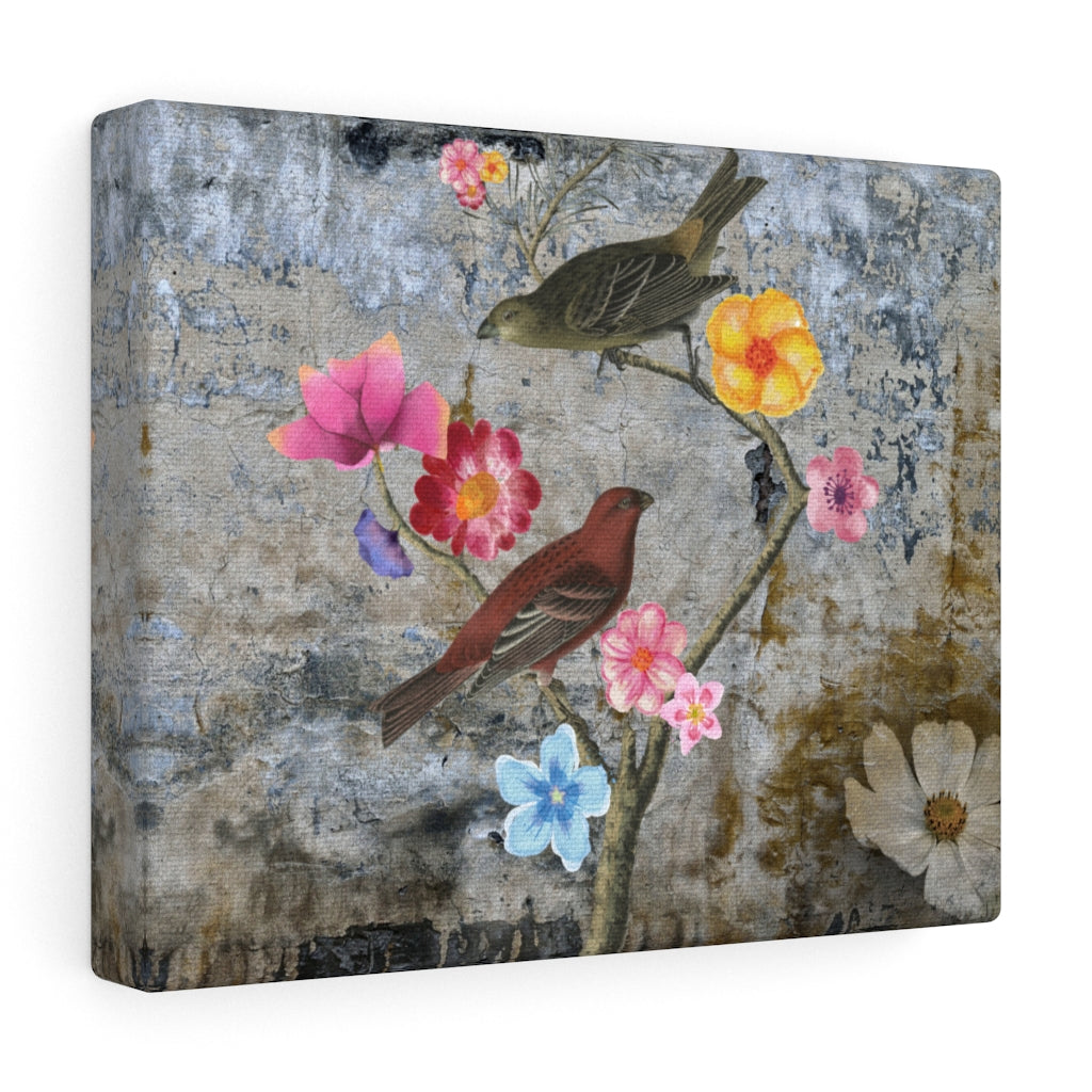 Lovebirds Canvas