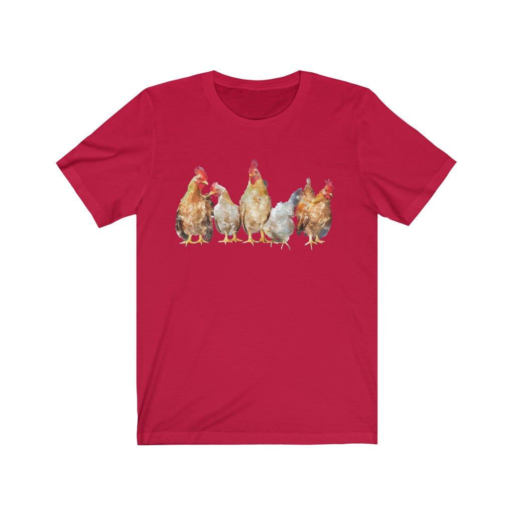 Pack of Chickens Short Sleeve Tee